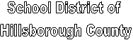 School District of 
Hillsborough County
